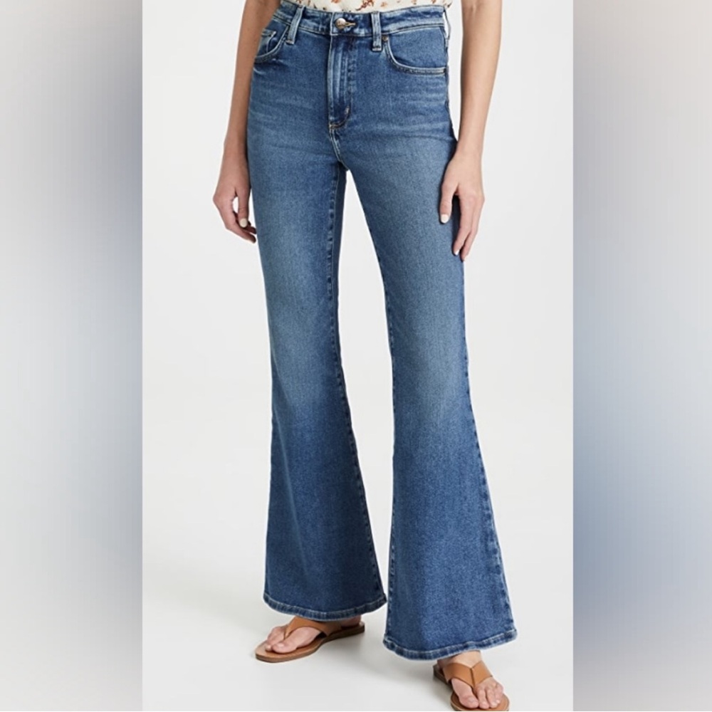 Lee Women's Blue Flare Jeans Size 26